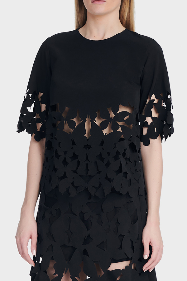 ΜΠΛΟΥΖΑ CUTCUUTUR - BLACK